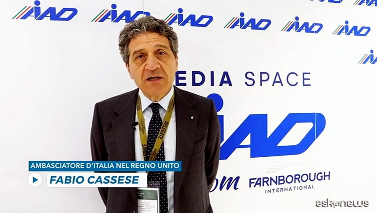 Farnborough, Amb. Cassese: Cooperazione Italia-UK è esempio