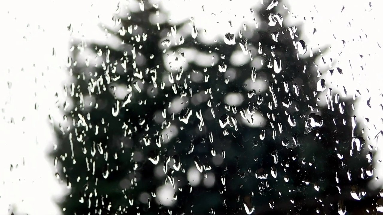 Heavy Rain Sounds on Window | Relaxing Rain for Sleep & Study |