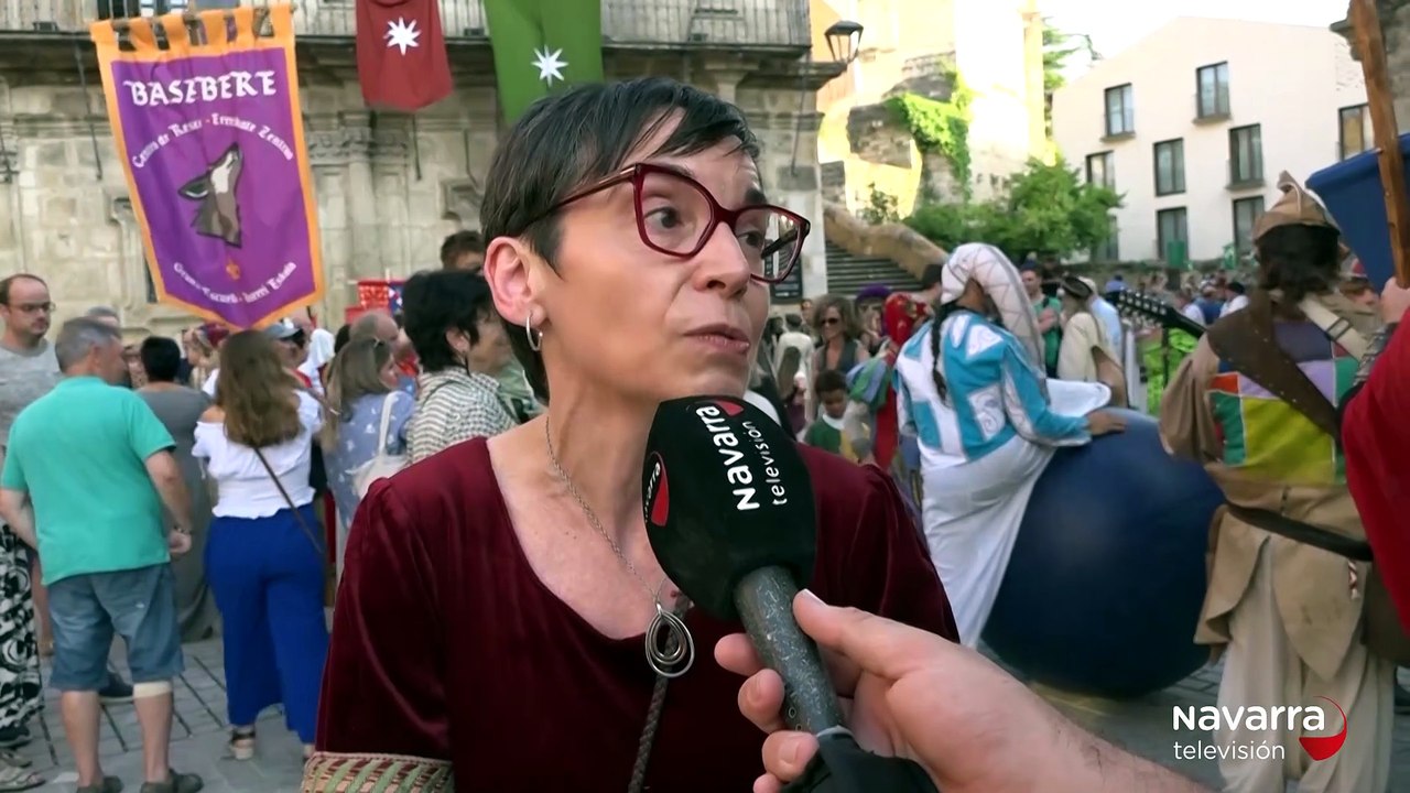 Estella revive su historia en la semana medieval