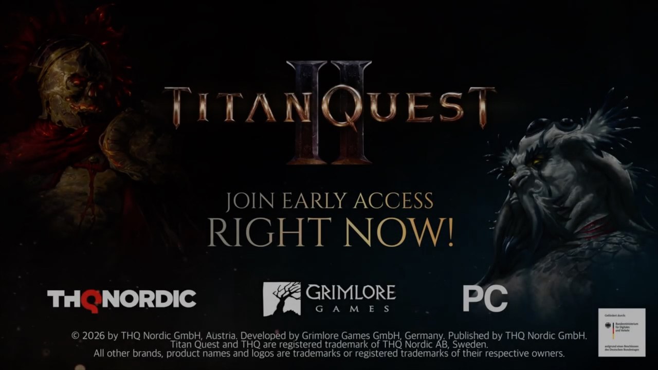 Titan Quest 2 Official Chapter 4 Wild Lands Early Access Update Launch Trailer