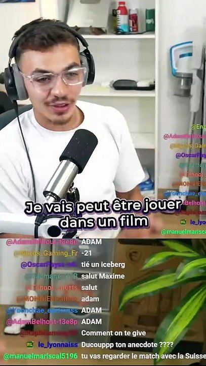 En live tous les mercredis à 18h 🕕