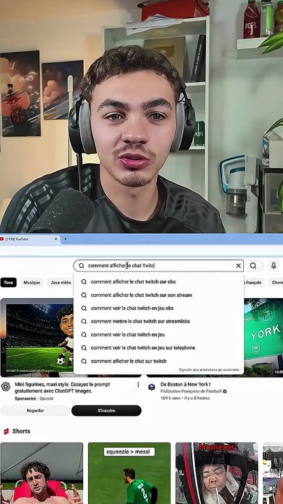 En live tout les mercredis à 18h