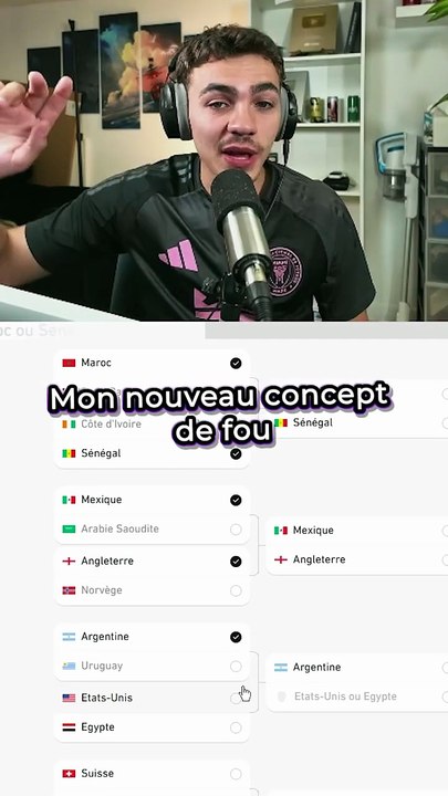 En live tout les mercredis à 18h
