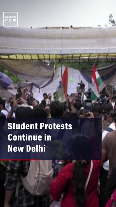 Student Protests Continue in New Delhi