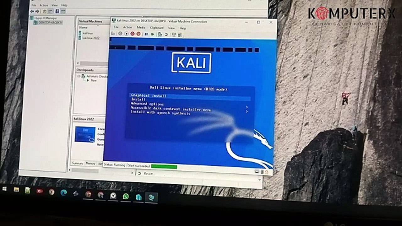 CARA TERBARU INSTAL KALI LINUX DI HYPER-V WINDOWS DENGAN BENAR