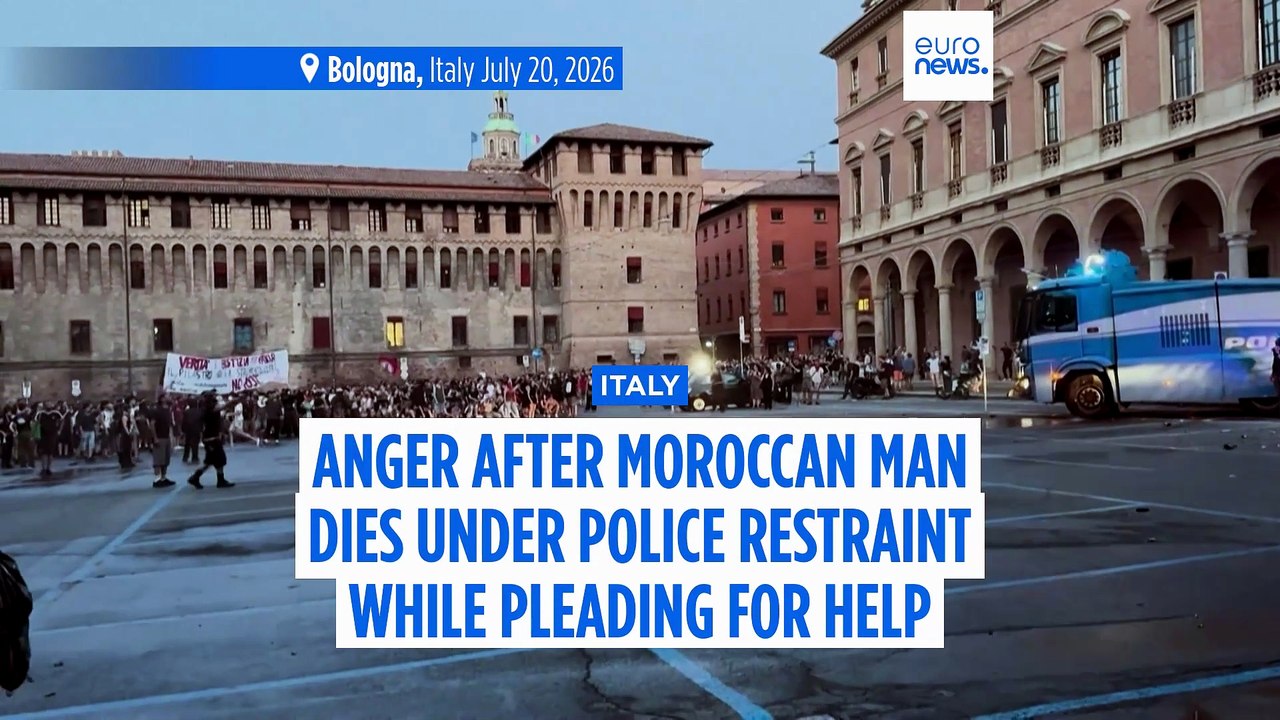 Anger mounts in Italy after Moroccan man dies under police restraint while pleading for help