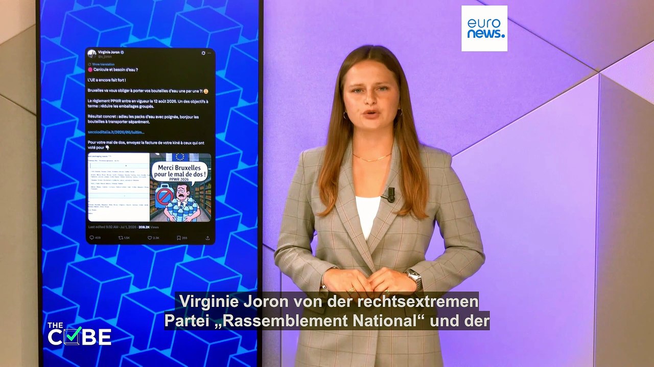 Faktencheck: Verbietet die EU Mehrfachpackungen mit Wasserflaschen?