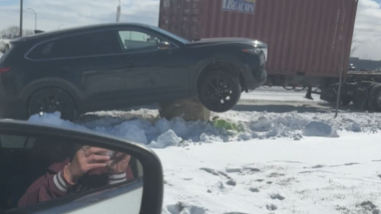 Vehicle Found In No-Parking Zone Outside Costco Gas Station