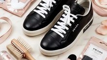 Химчистка обуви Prada в BLEACH Moscow профессиональный уход для премиальной пары