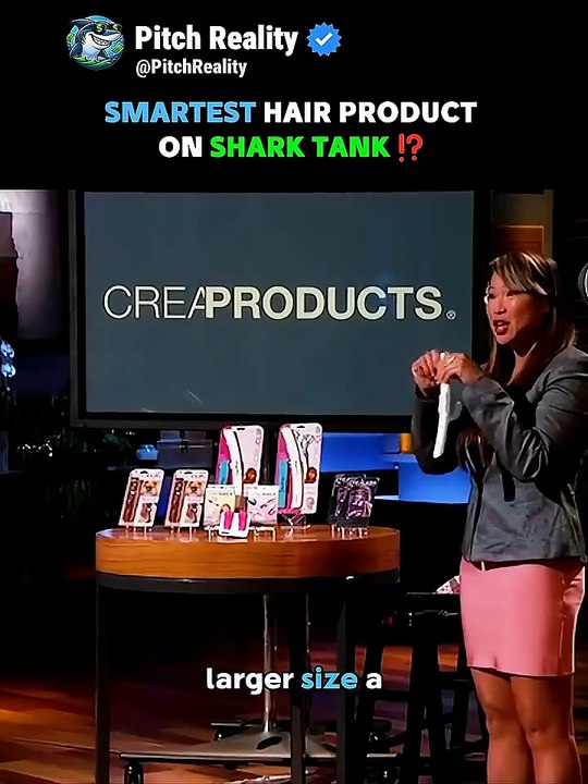 Smartest hair invention on Shark Tank ⁉️ #sharktank #trending