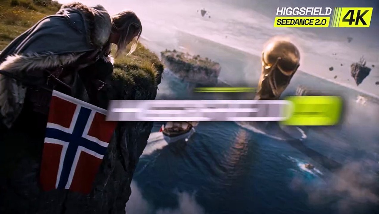 THE VIKING VS THE GENERAL - AI Fan Film ÉPICO com Seedance 2.0   Higgsfield AI