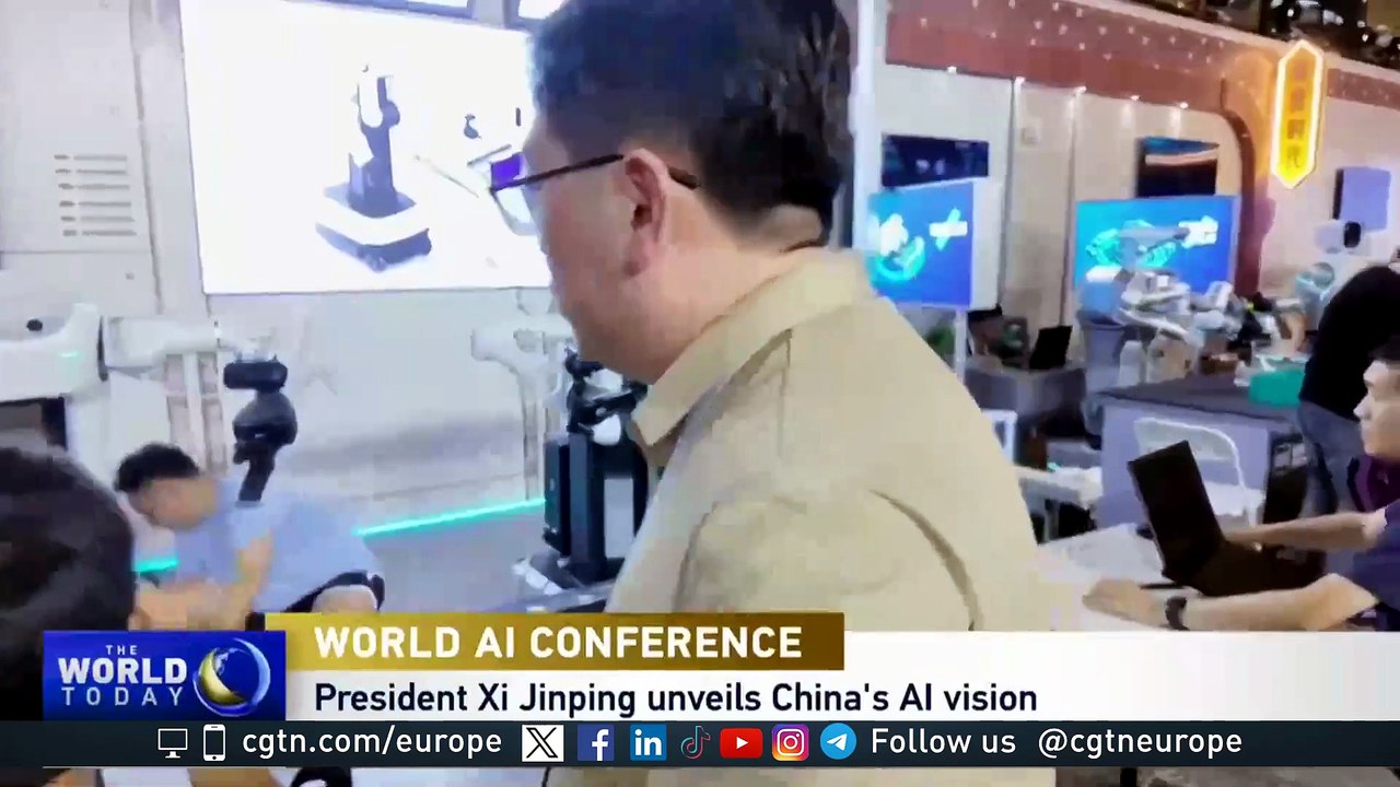 2026 World AI Conference: "It's important that countries get together and look for ways to make the most of it"