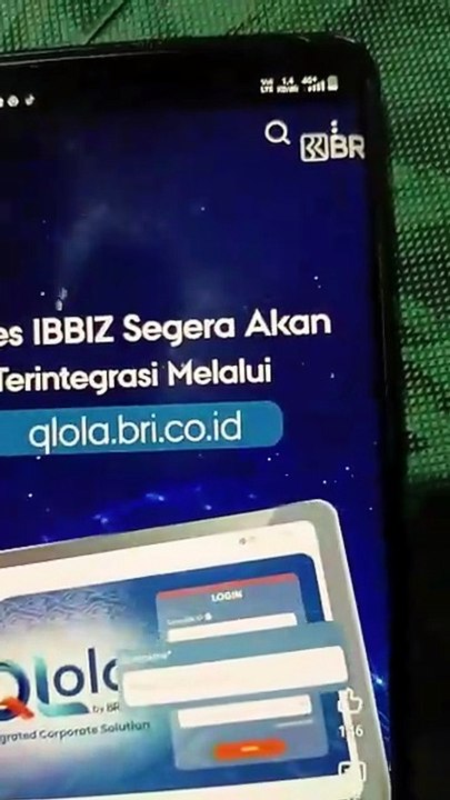 Layanan reaktivasi qlola ib token bri