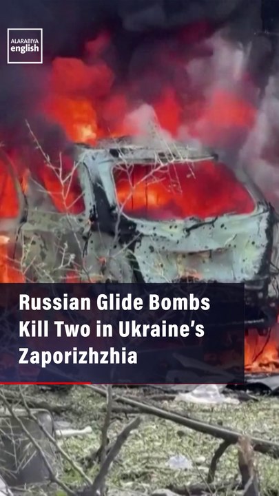 Russian Glide Bombs Kill Two in Ukraine’s Zaporizhzhia