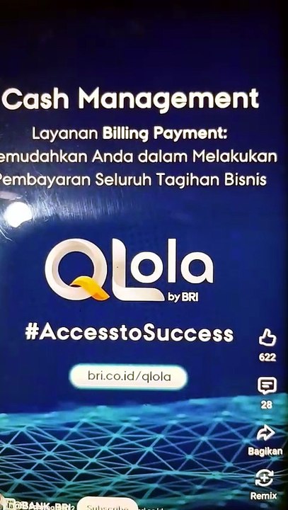 Layanan reaktivasi qlola ib token bri
