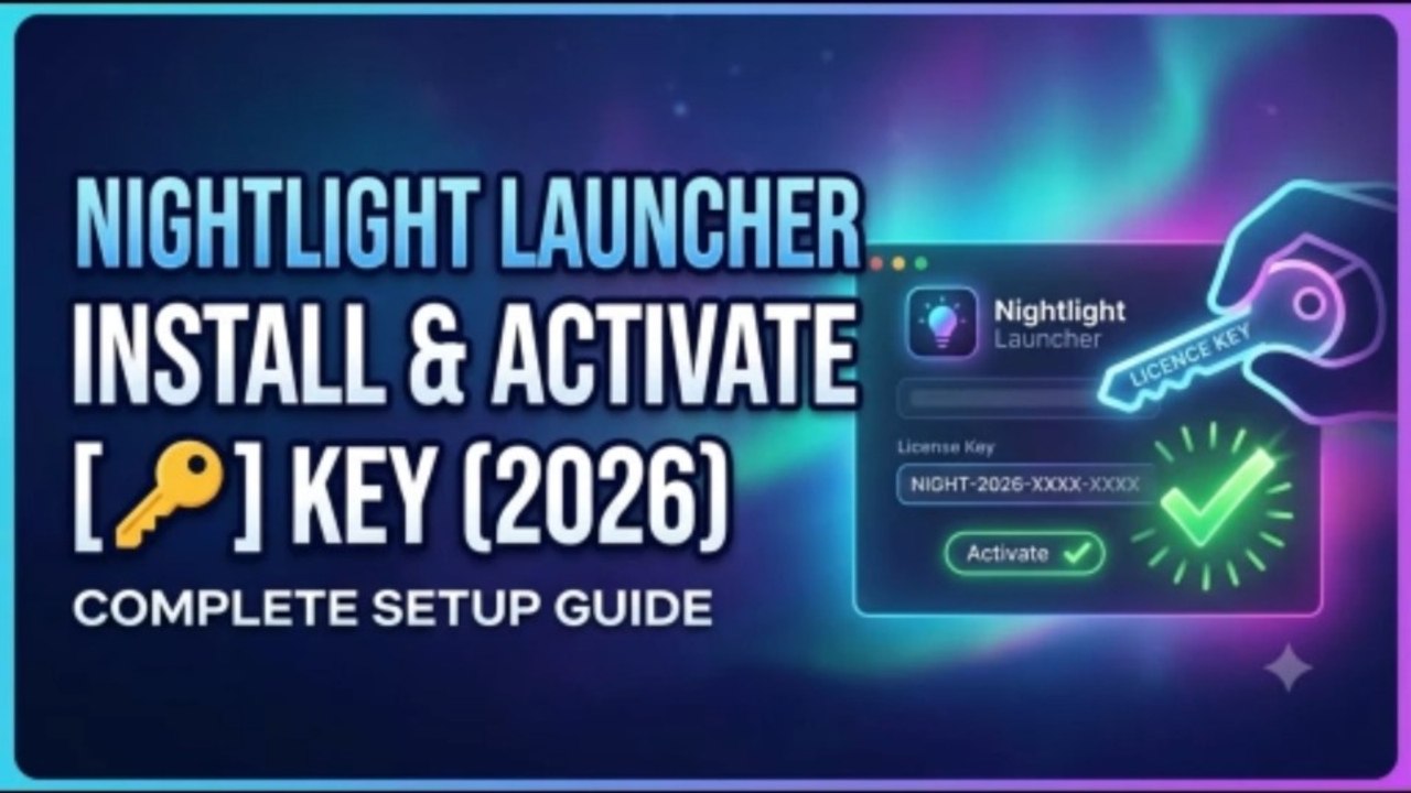 🎮 How to Install Nightlight Launcher & Activate It with a License Key (2026) | Complete Setup Guide