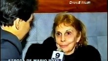 FALLECE MARIO BOYE Entrevista con su esposa. Nuevediario Canal 9 Argentina