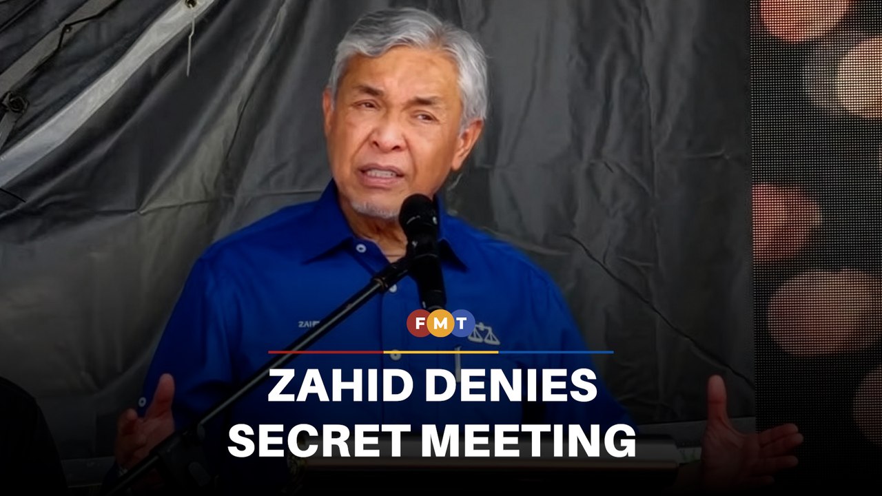Zahid denies talk of BN-PN-GPS-GRS meeting