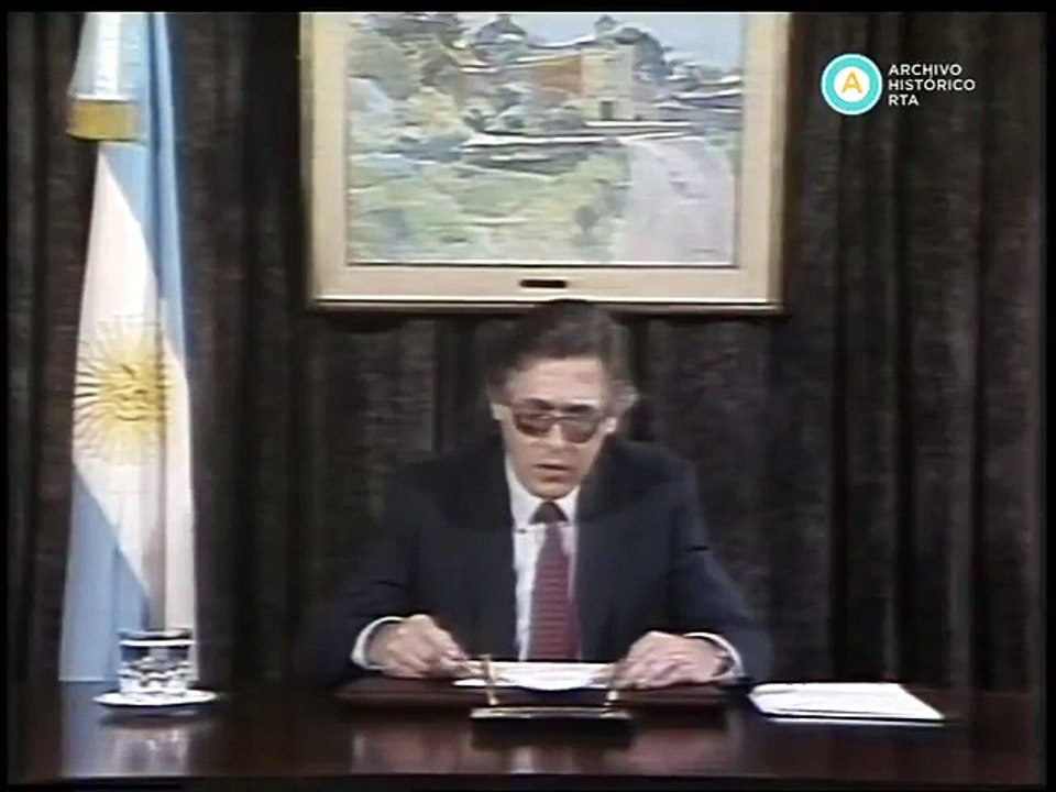 [Cadena nacional: Sourrouille realiza un balance del Plan Austral] (fragmento)
