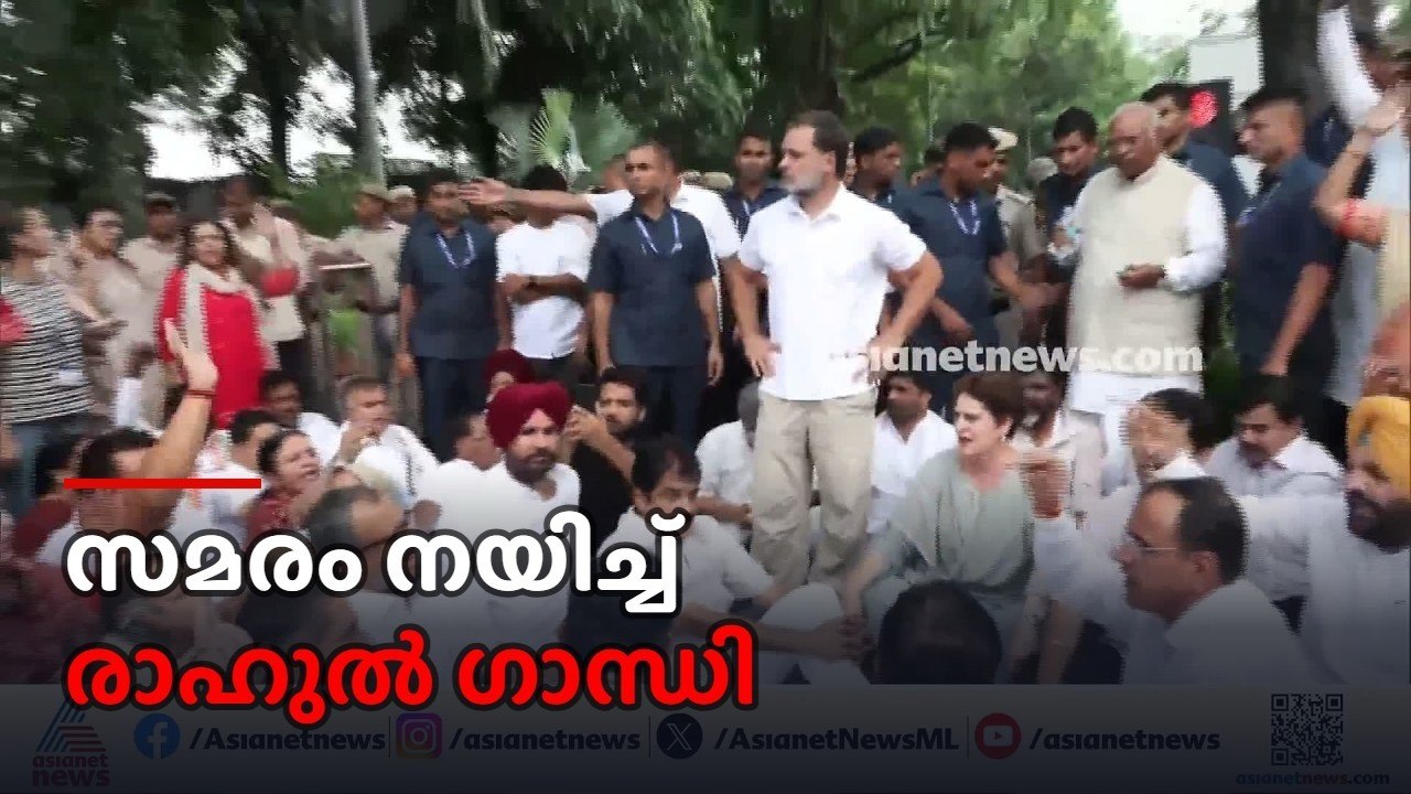 സമരവേദിയിലെത്തി രാഹുൽ ​ഗാന്ധിയും പ്രിയങ്ക ​ഗാന്ധിയും കോൺ​ഗ്രസ് എംപിമാരും | CJP protest