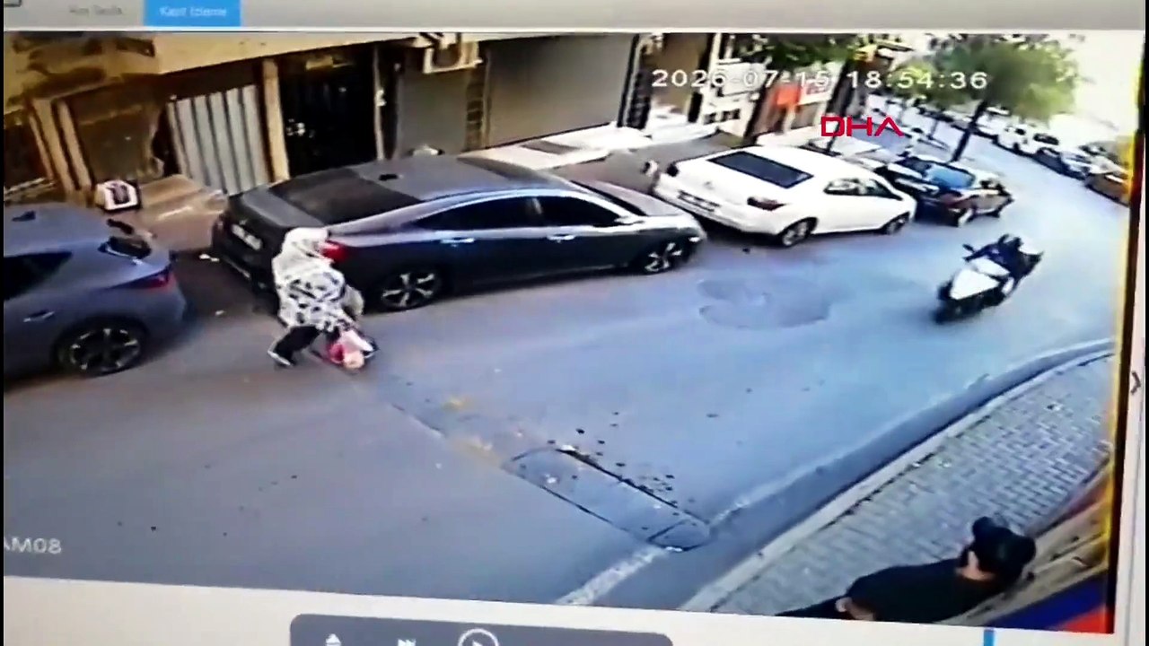 Sokak ortasında şoke eden saldırı: Arkasından yaklaştığı kadına yumruk attı