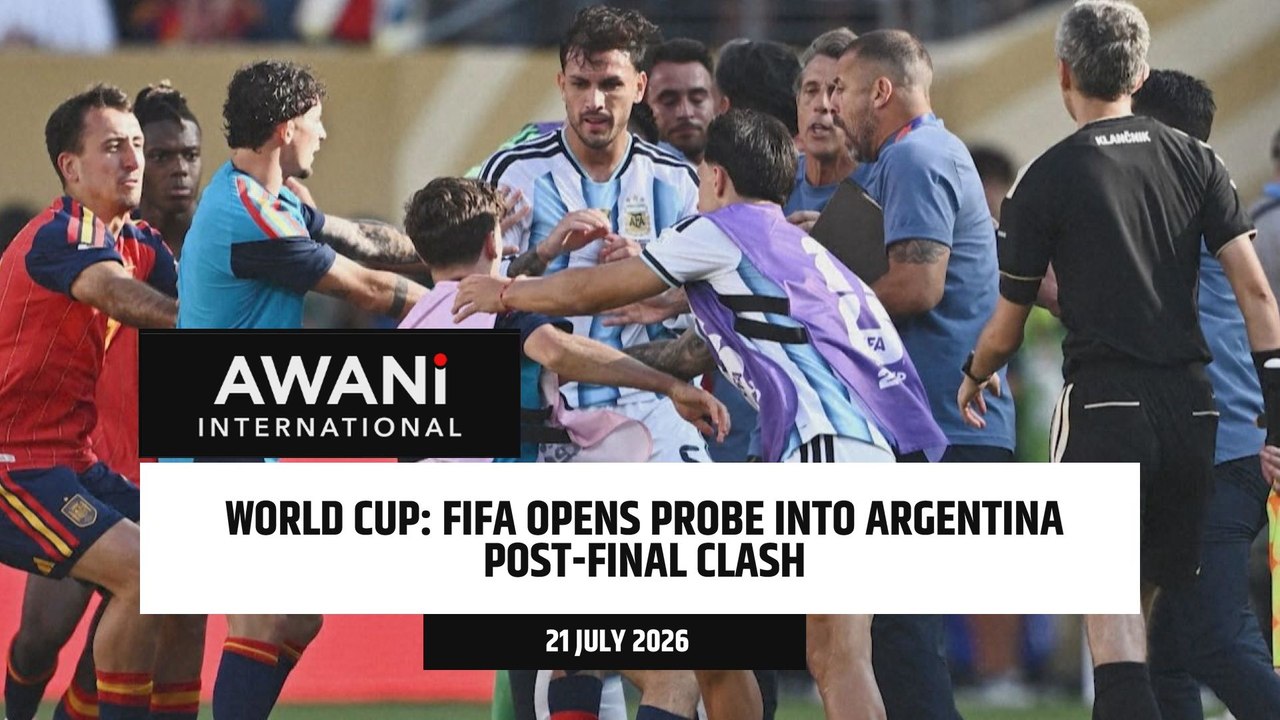 FIFA opens probe into Argentina post-final clash