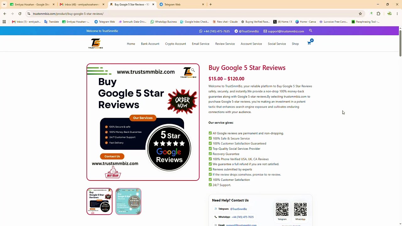Buy Google 5 Star Reviews - 100% safe and secure reviews - Google Chrome 2026-07-20 11-57-18