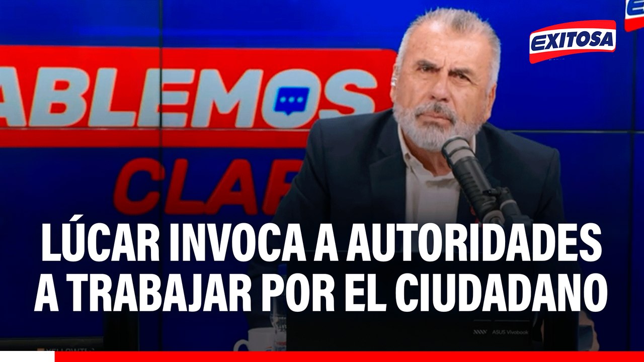 Nicolás Lúcar invoca a la pdta. Fujimori, políticos y congresistas a trabajar en conjunto por el Perú