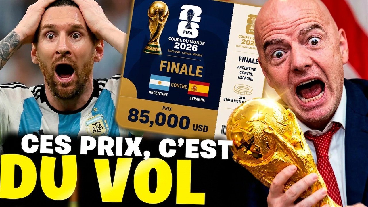 Arnaque du Mondial : les prix de la finale de la Coupe du Monde 2026, c'est du vol !