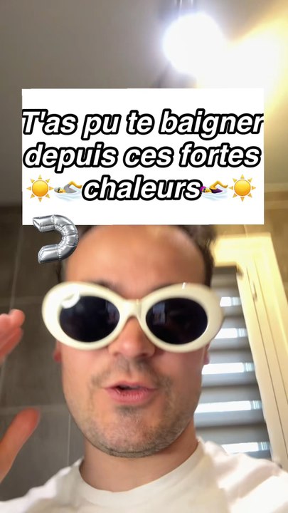 T'as pu te baigner depuis ces fortes chaleurs 🏊🏊‍♀️☀️