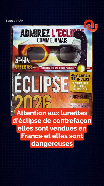 Comment reconnaitre les VRAIES lunettes d'éclipse