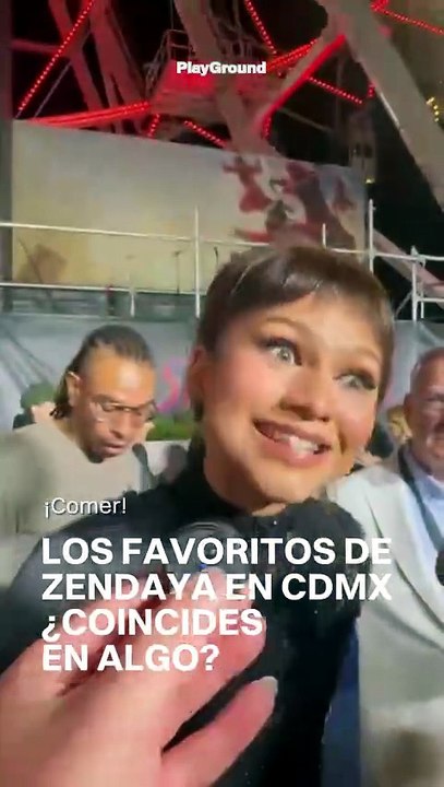 Los favoritos de Zendaya en la CDMX