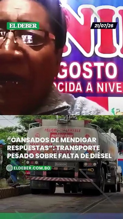 “Cansados de mendigar respuestas”: transporte pesado sobre falta de diésel
