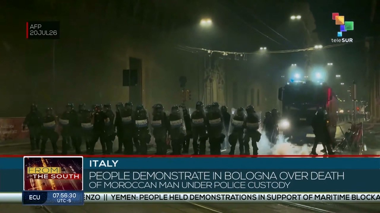 Italy | People demonstrate in Bologna over death of Moroccan man under police custody