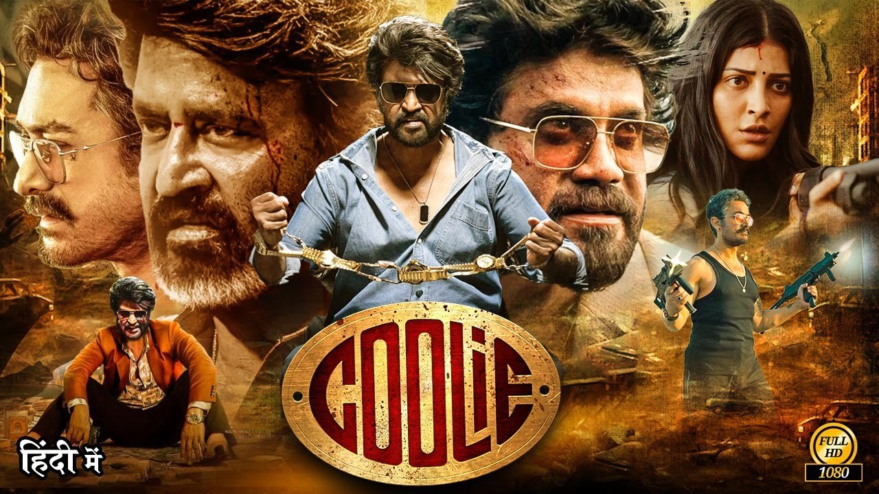 Coolie Full Movie Hindi Dubbed - Rajinikanth New Movie - South Movie - Shruti Hassan