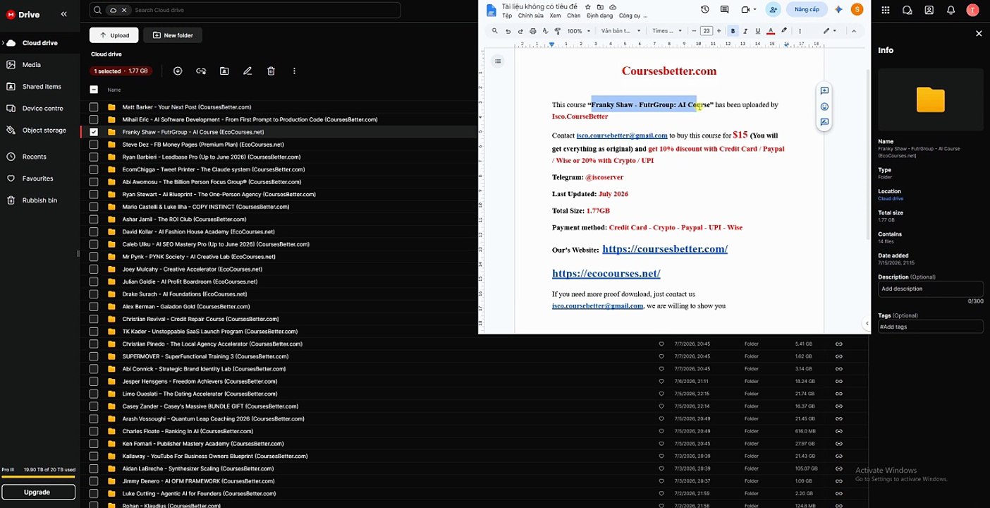 (CoursesBetter.com) Franky Shaw – FutrGroup: AI Course