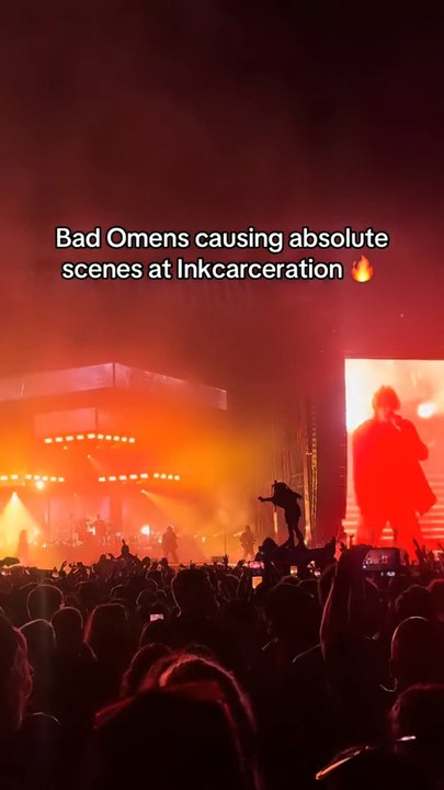 Absolute Scenes: Bad Omens' Electrifying Inkcarceration Performance