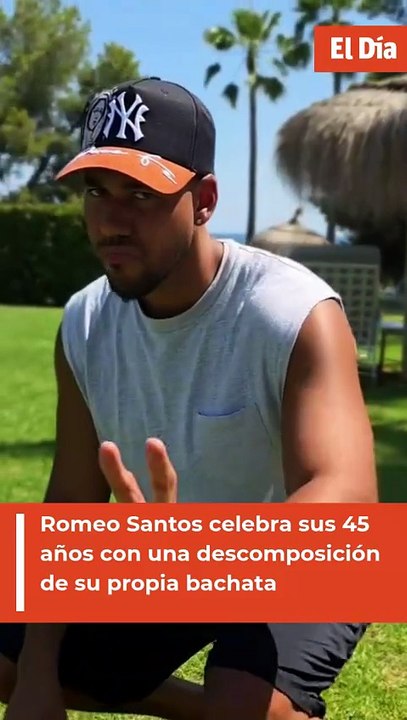 Romeo Santos celebra sus 45 años con una descomposición de su propia bachata