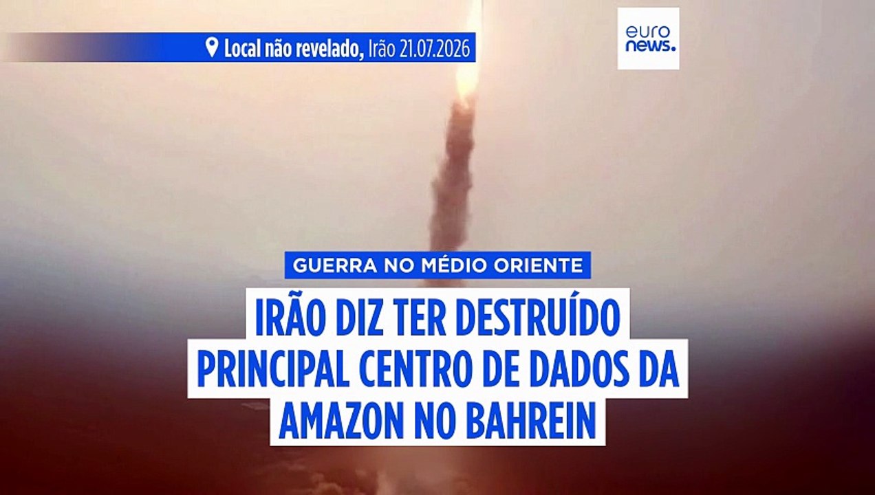 Irão: Guarda Revolucionária reivindica ataque a principal centro de dados da Amazon no Bahrein