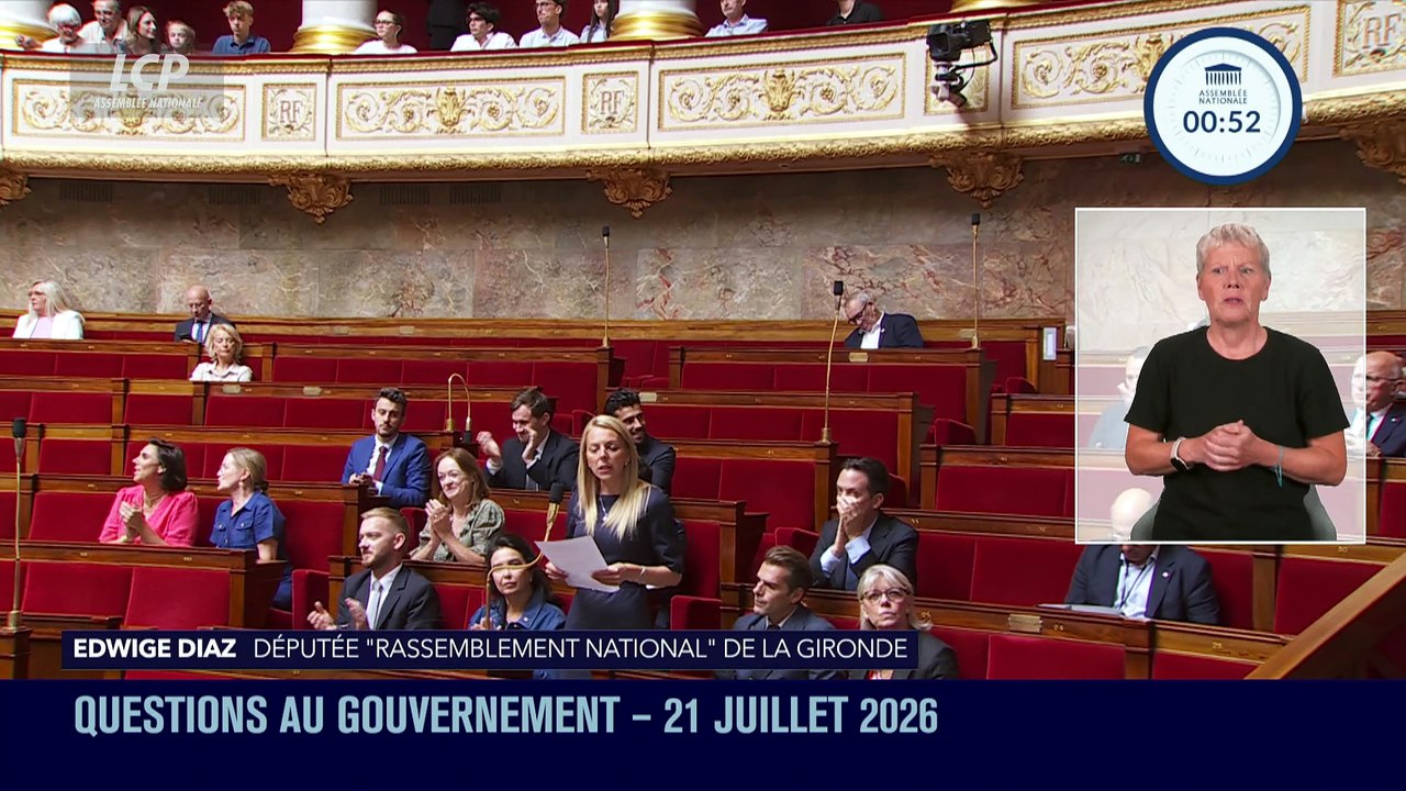 Questions au Gouvernement - Questions au Gouvernement du mardi 21 juillet 2026