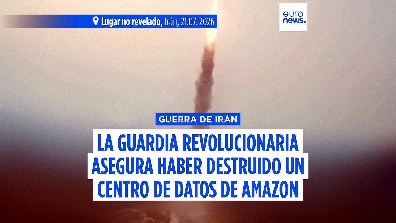 Irán asegura haber atacado un centro de datos de Amazon en Baréin con misiles de crucero