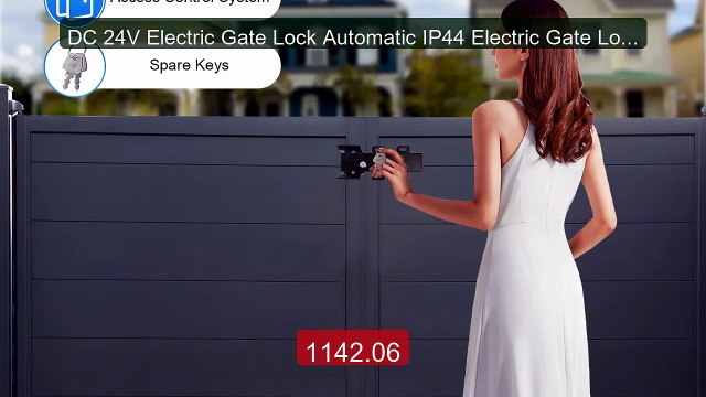 DC 24V Electric Gate Lock Automatic IP44 Electric Gate Lock S... Hot Deal 2026 | Limited Offer!