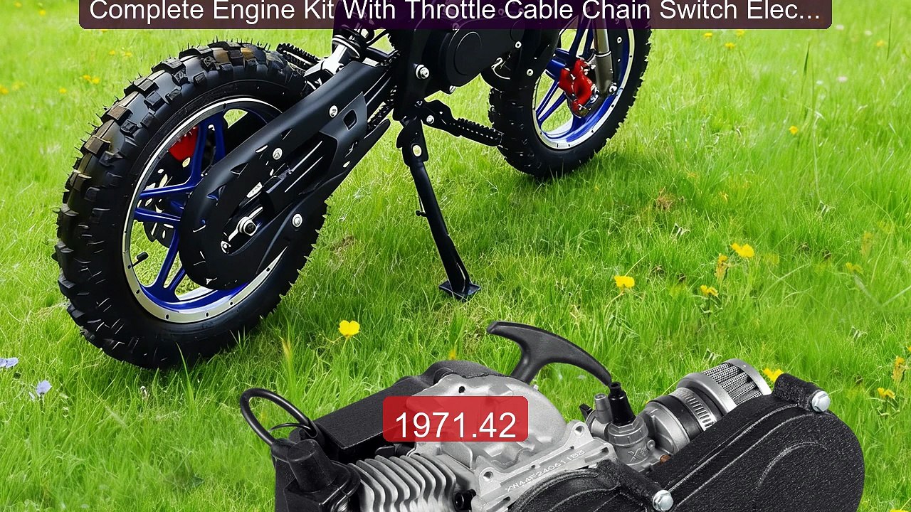 Complete Engine Kit With Throttle Cable Chain Switch Electr... -- Top Pick 2026 | Unbeatable Price!