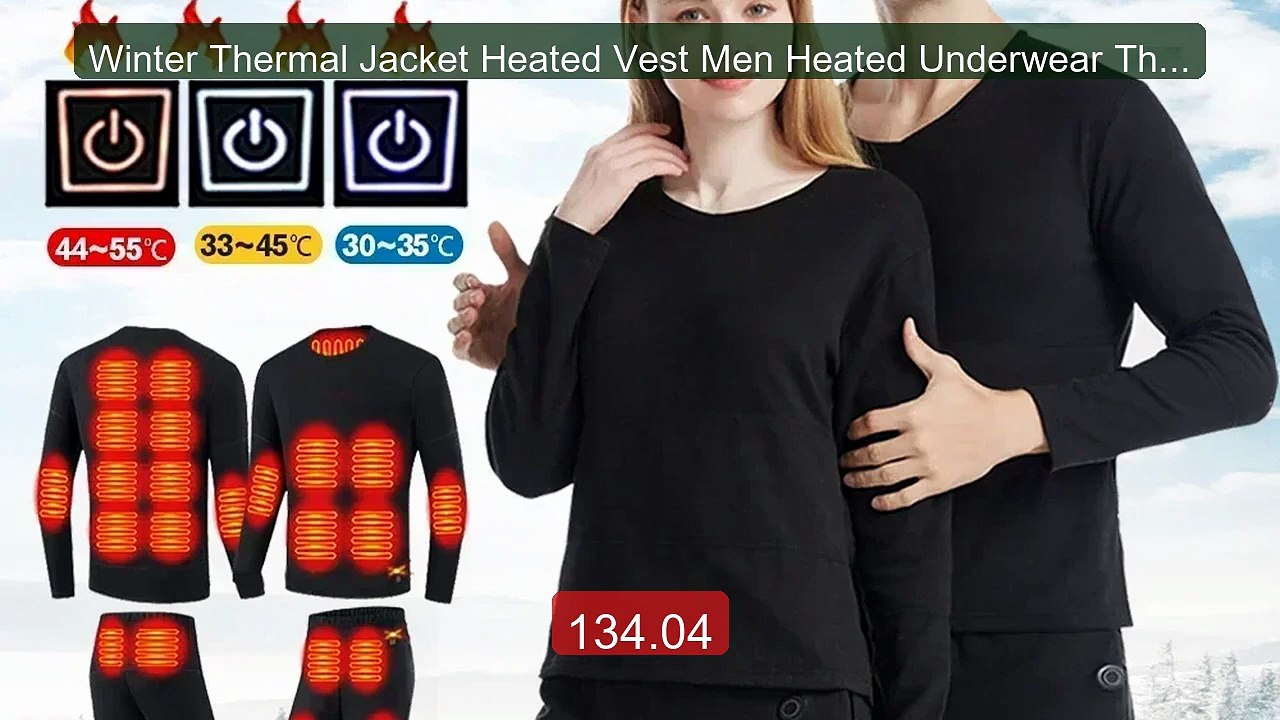 Winter Thermal Jacket Heated Vest Men Heated Underwear Thermal... -- Hot Deal 2026 | Limited Offer!