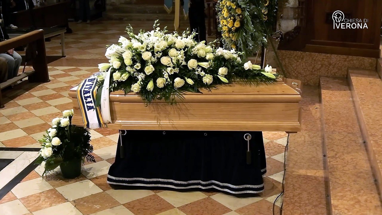 Il saluto commosso di Tricella al funerale di Bagnoli 21.07,26