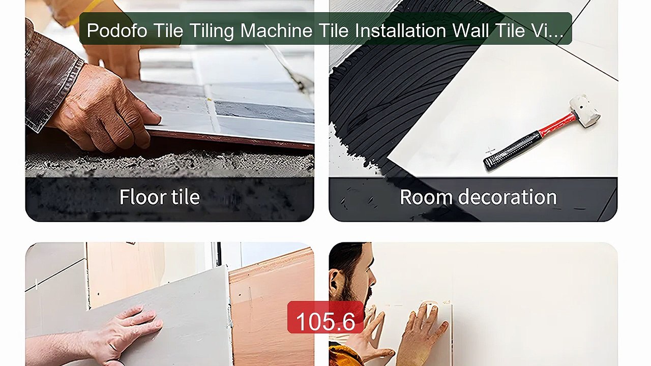 Podofo Tile Tiling Machine Tile Installation Wall Tile Vibrati... -- Best Buy 2026 | Great Quality!
