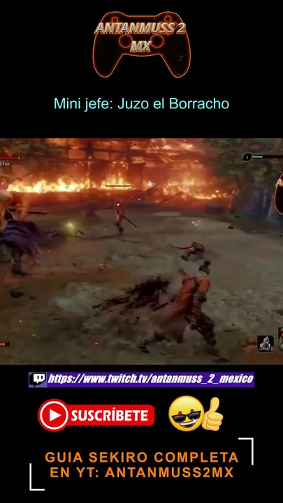Sekiro VS Juzo el Borracho