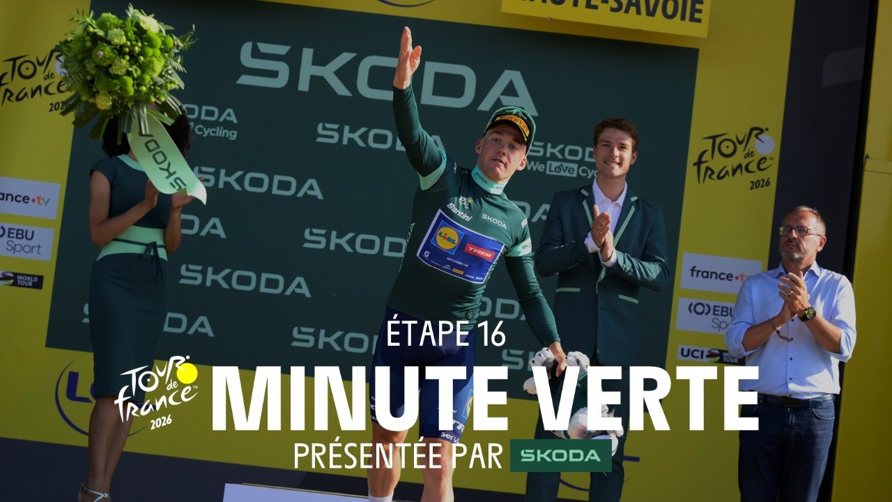 Tour de France 2026 - Stage 16 Škoda Green Jersey Minute