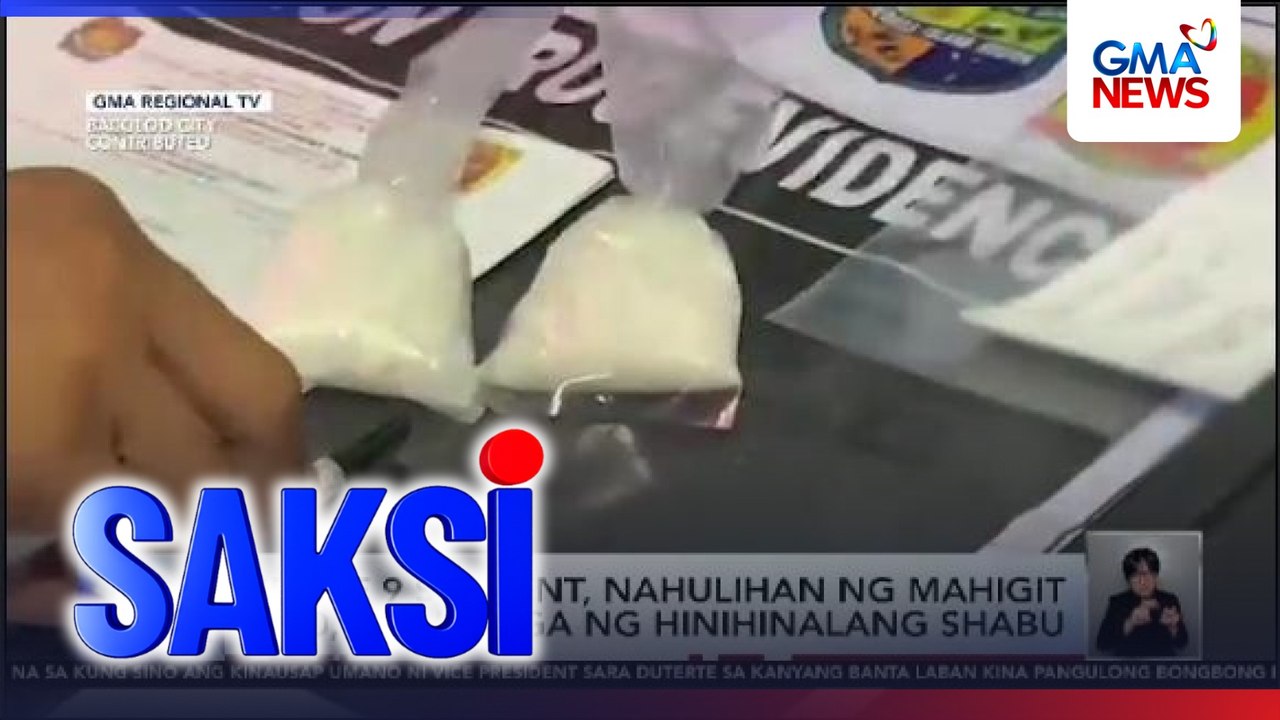 Grade 9 student, nahulihan ng mahigit P200,000 halaga ng hinihinalang shabu | Saksi