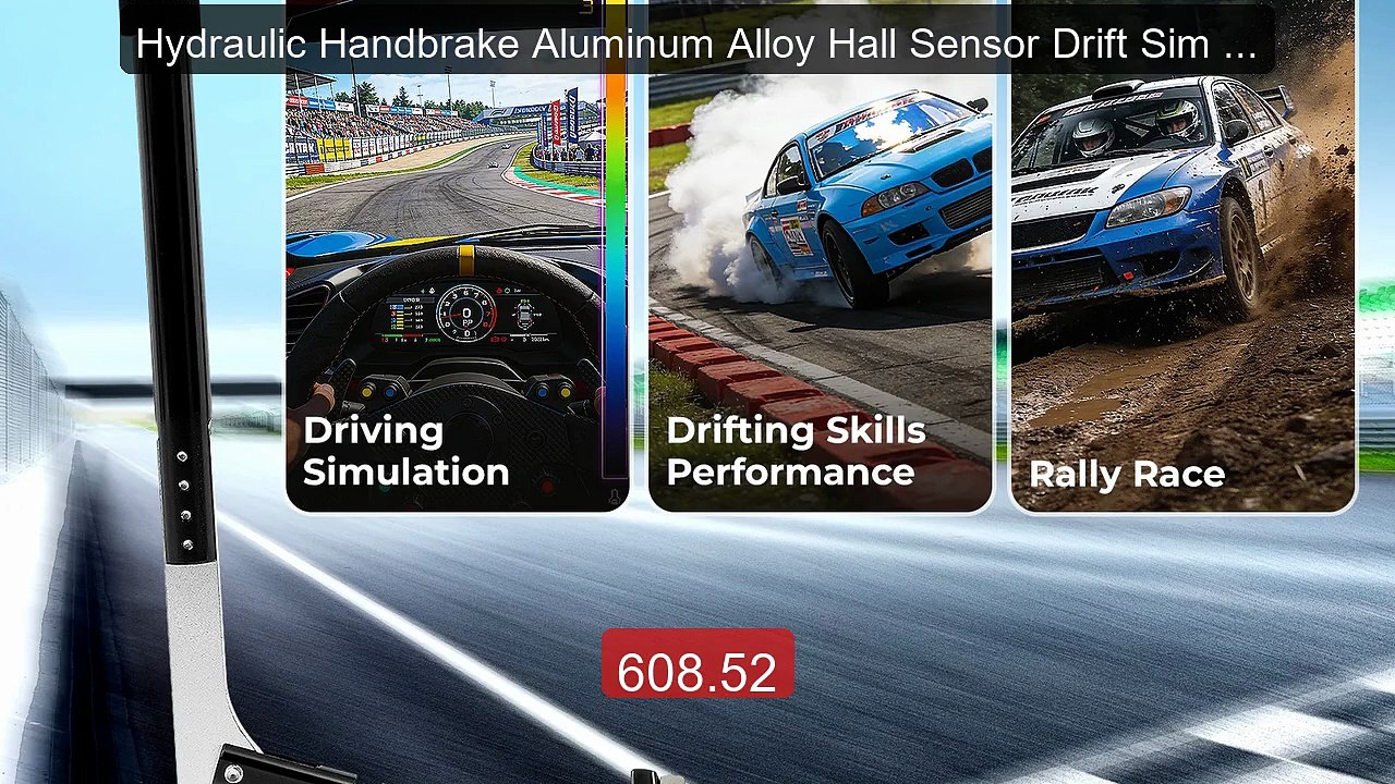 Hydraulic Handbrake Aluminum Alloy Hall Sensor Drift Sim Ga... -- Top Pick 2026 | Unbeatable Price!